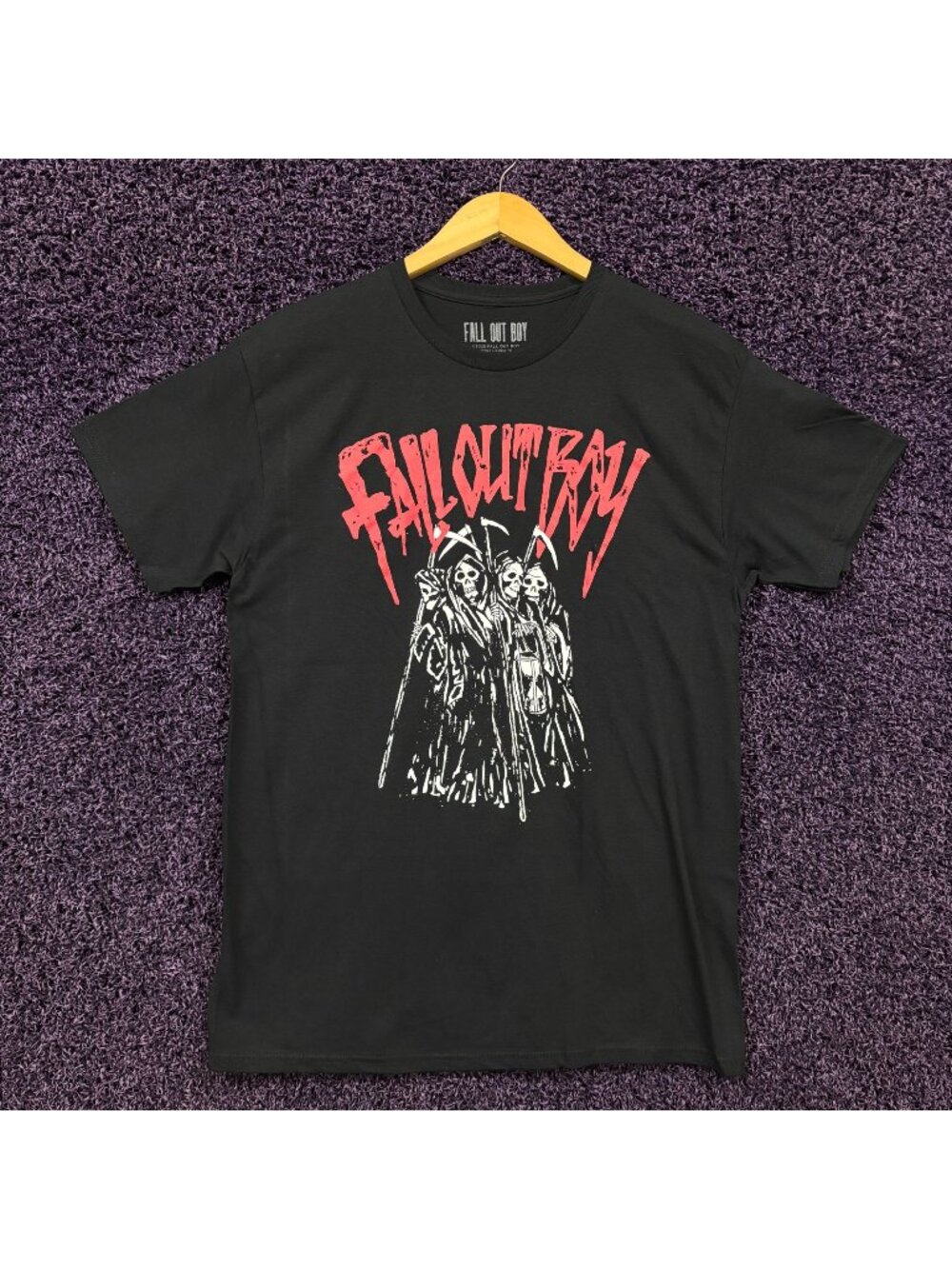 Fall Out Boy Grim Reapers T-Shirt Size Medium
